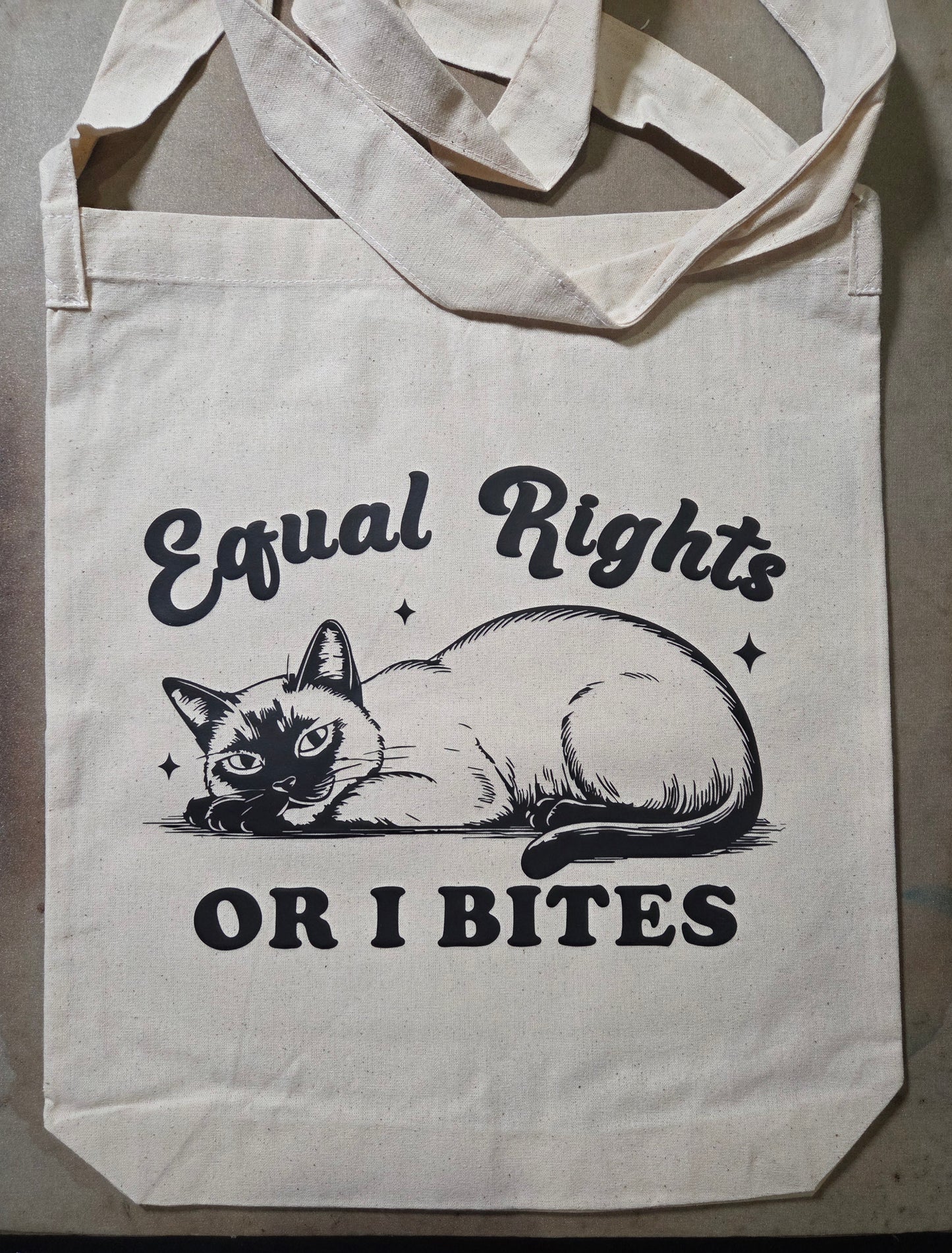 Equal Rights or I Bites Tote