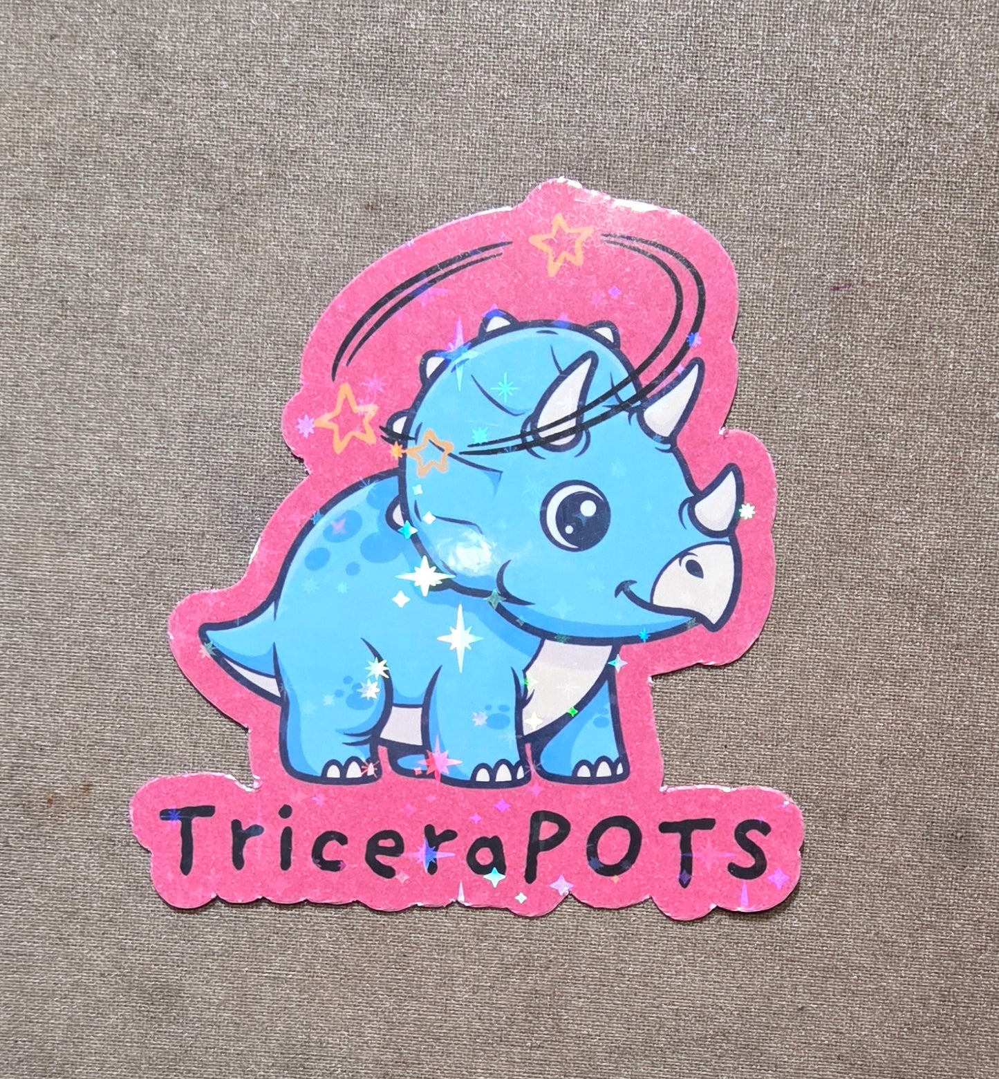 TriceraPOTS Sticker