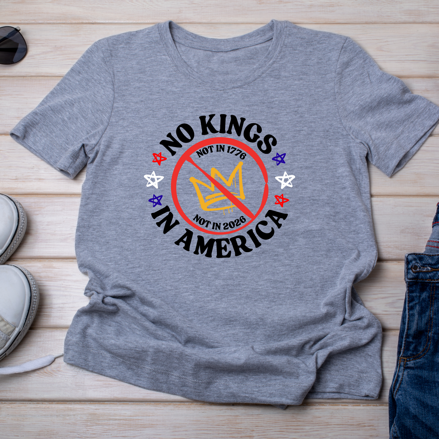 No Kings in America T-Shirt
