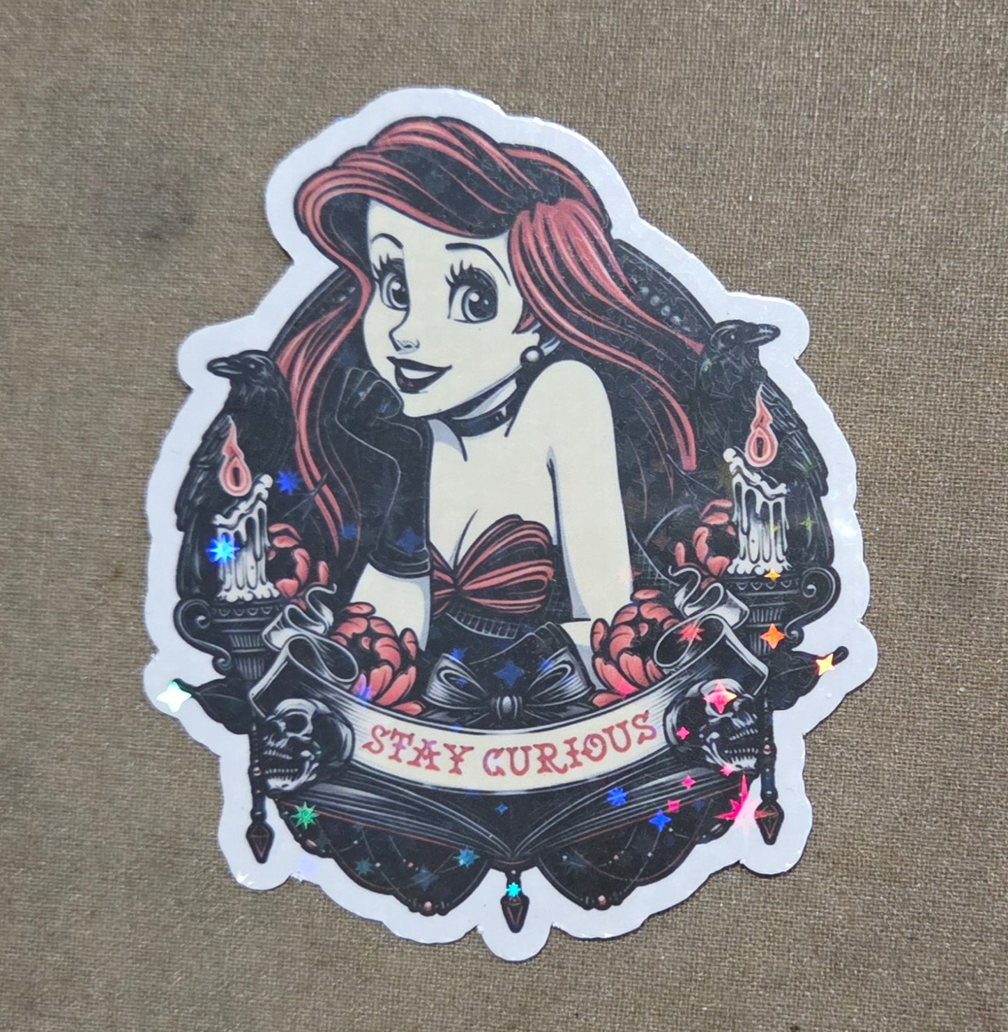 Stay Curious Mermaid Sticker