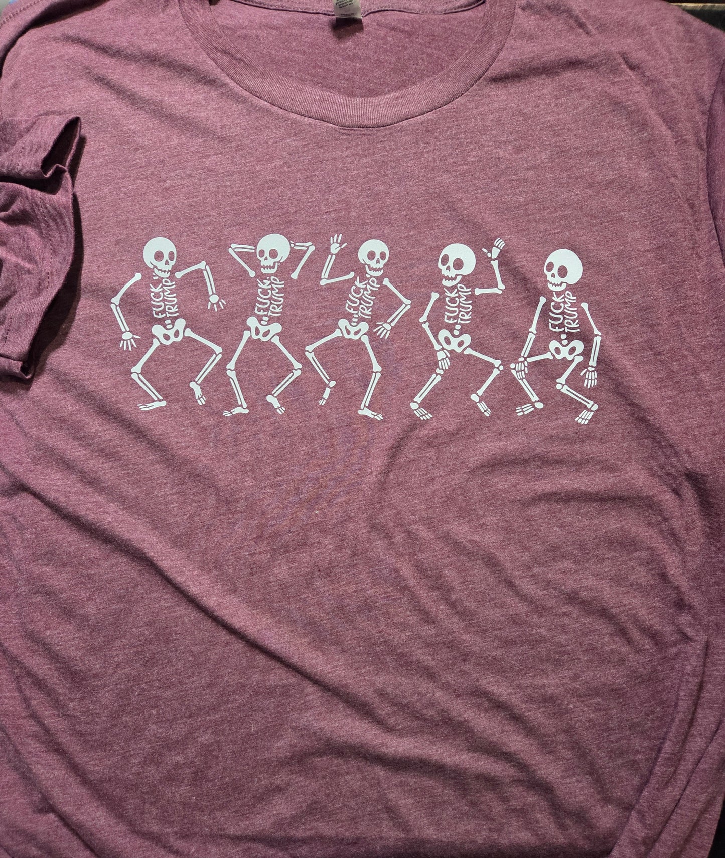 Fuck Trump Skellie T-Shirt Size 2X (Sylvie Special)