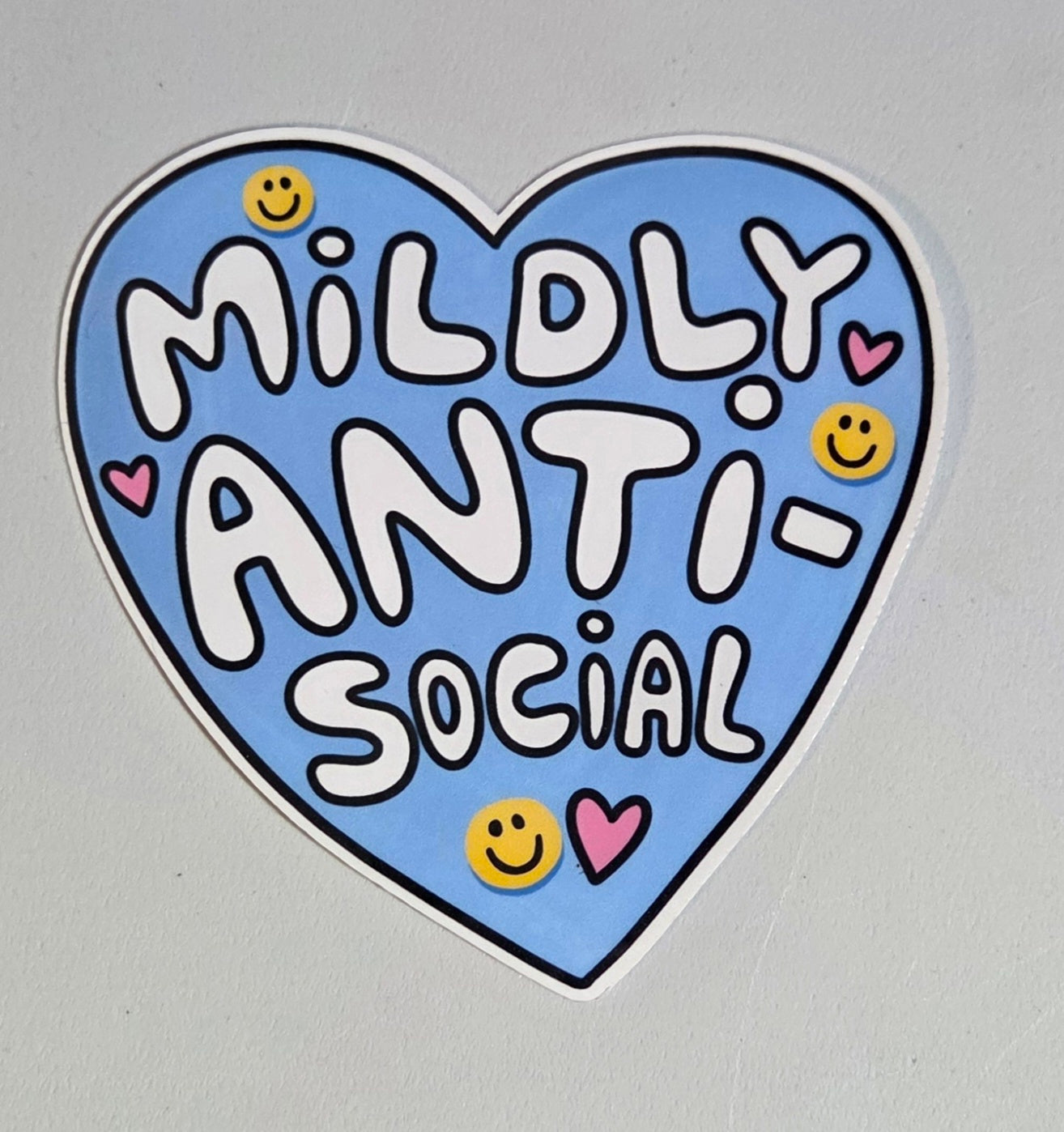Mildly Anti-Social Sticker