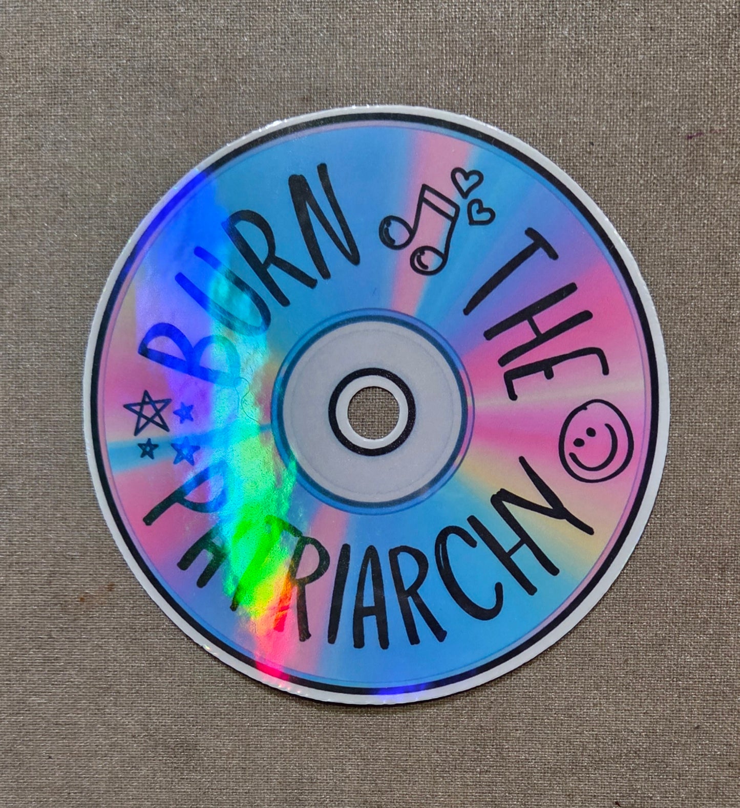 Burn the Patriarchy Sticker