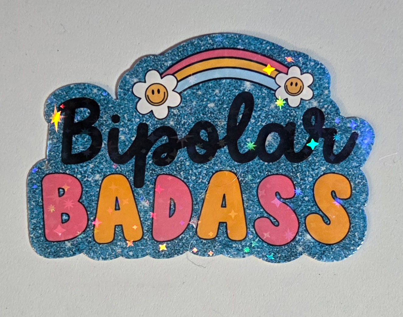 Bipolar Badass Sticker