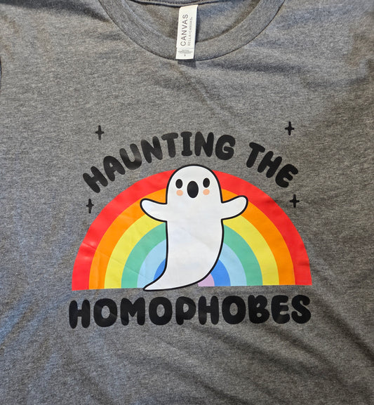 Haunting the Homophobes T-Shirt