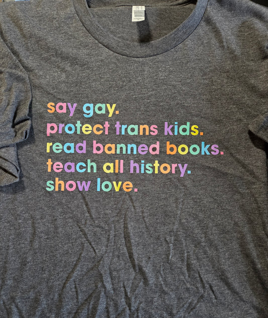 Say Gay T-Shirt