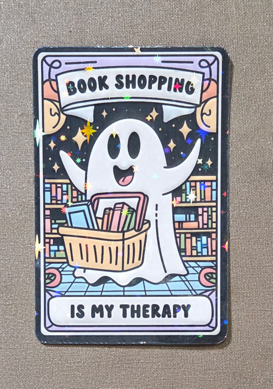 Book Shopping is My Therapy Sticker