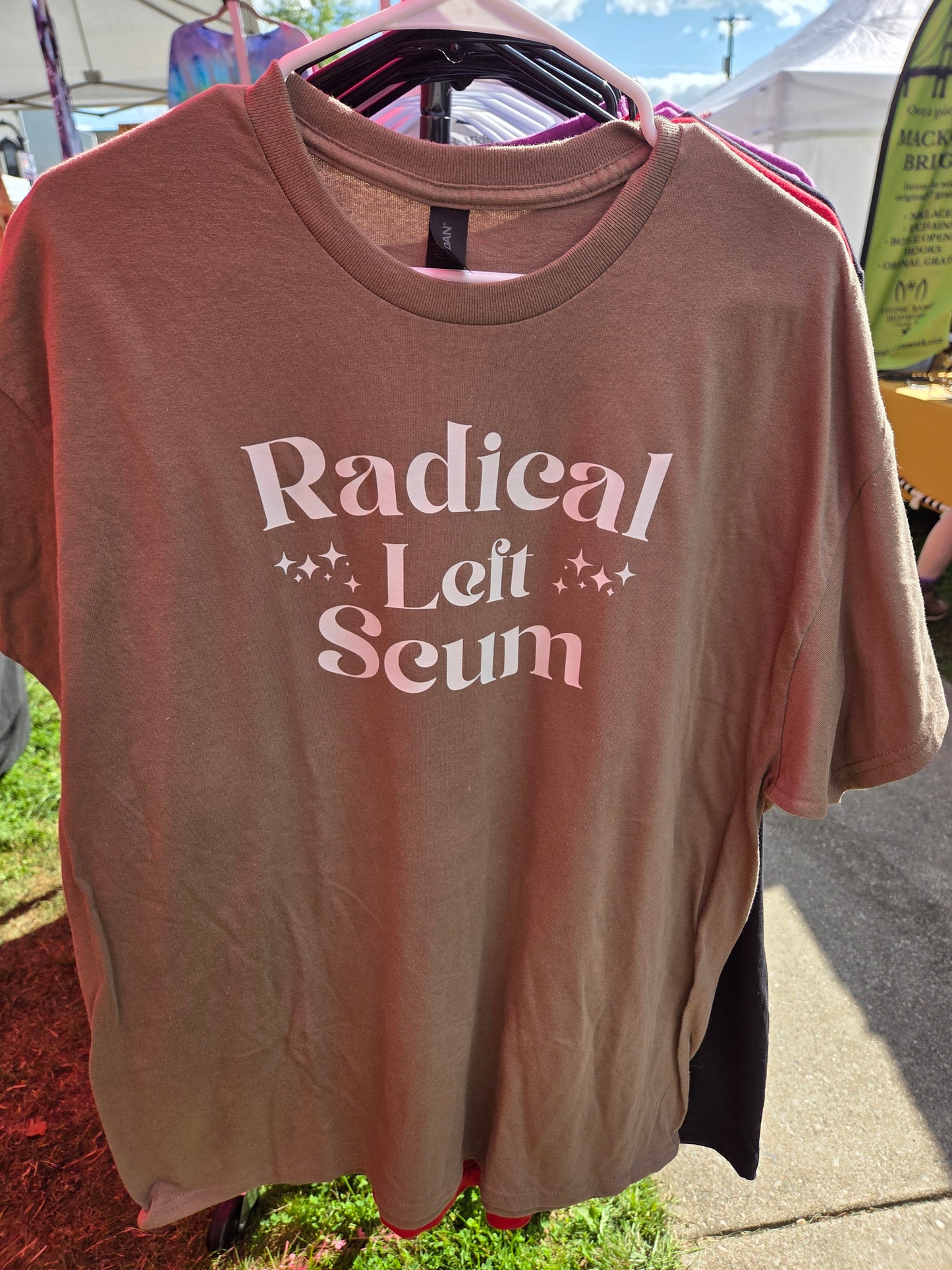 Radical Left Scum T-Shirt Size L