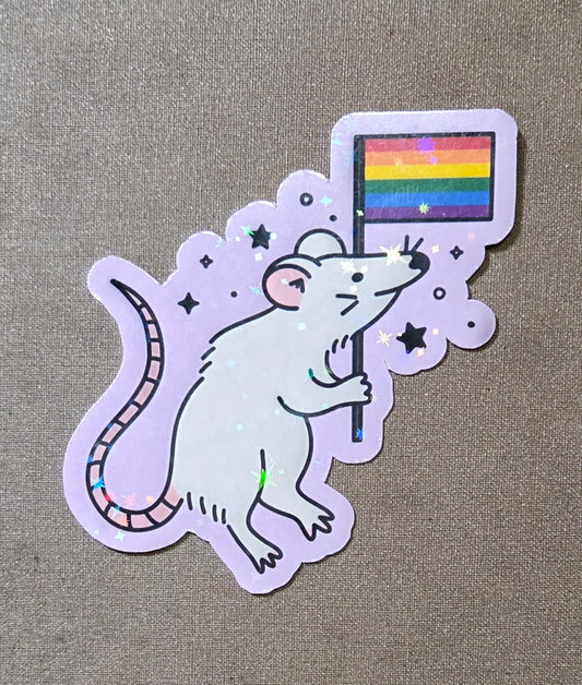 Pride Rat Sticker
