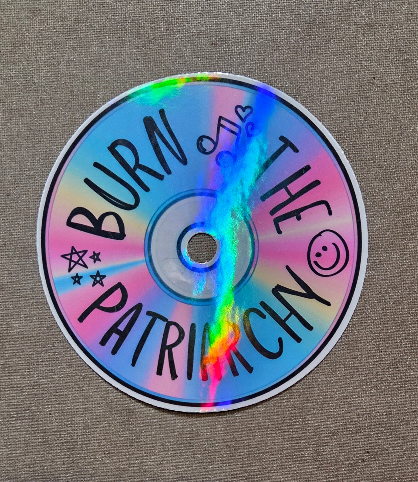 Burn the Patriarchy Sticker