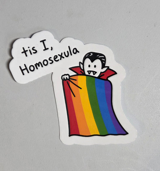 Tis I, Homosexula Sticker