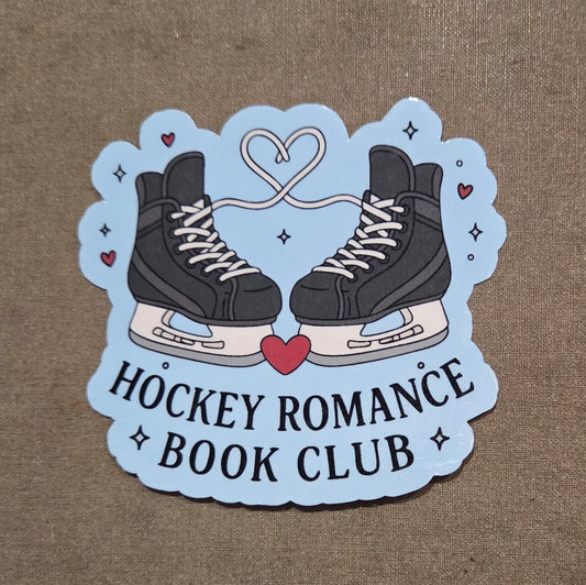 Hockey Romance Book Club Sticker