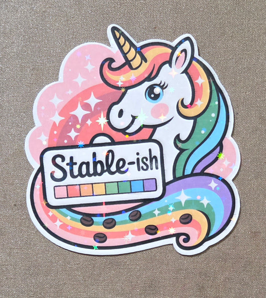 Stable-ish Sticker