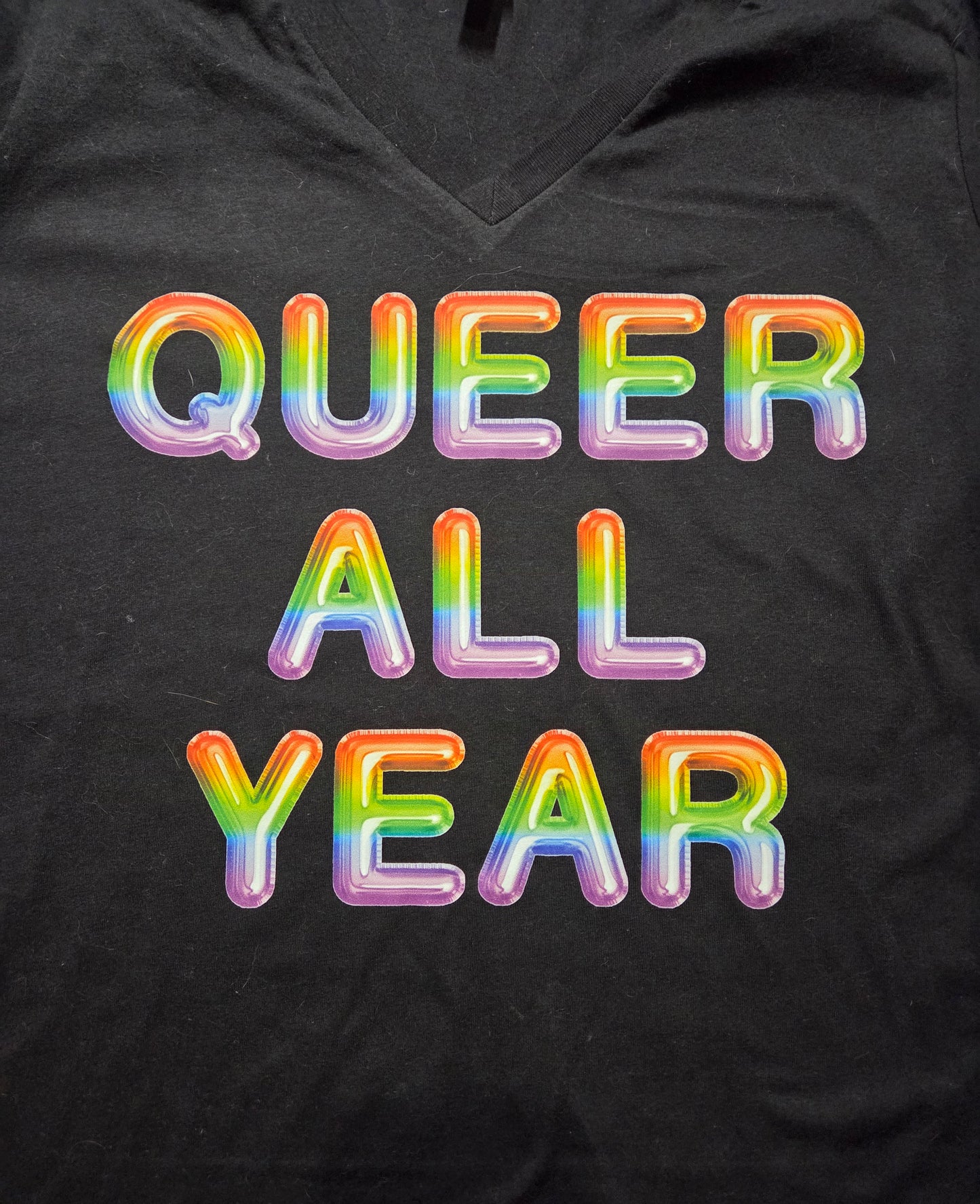 Queer All Year T-Shirt Size Medium (Sylvie Special)