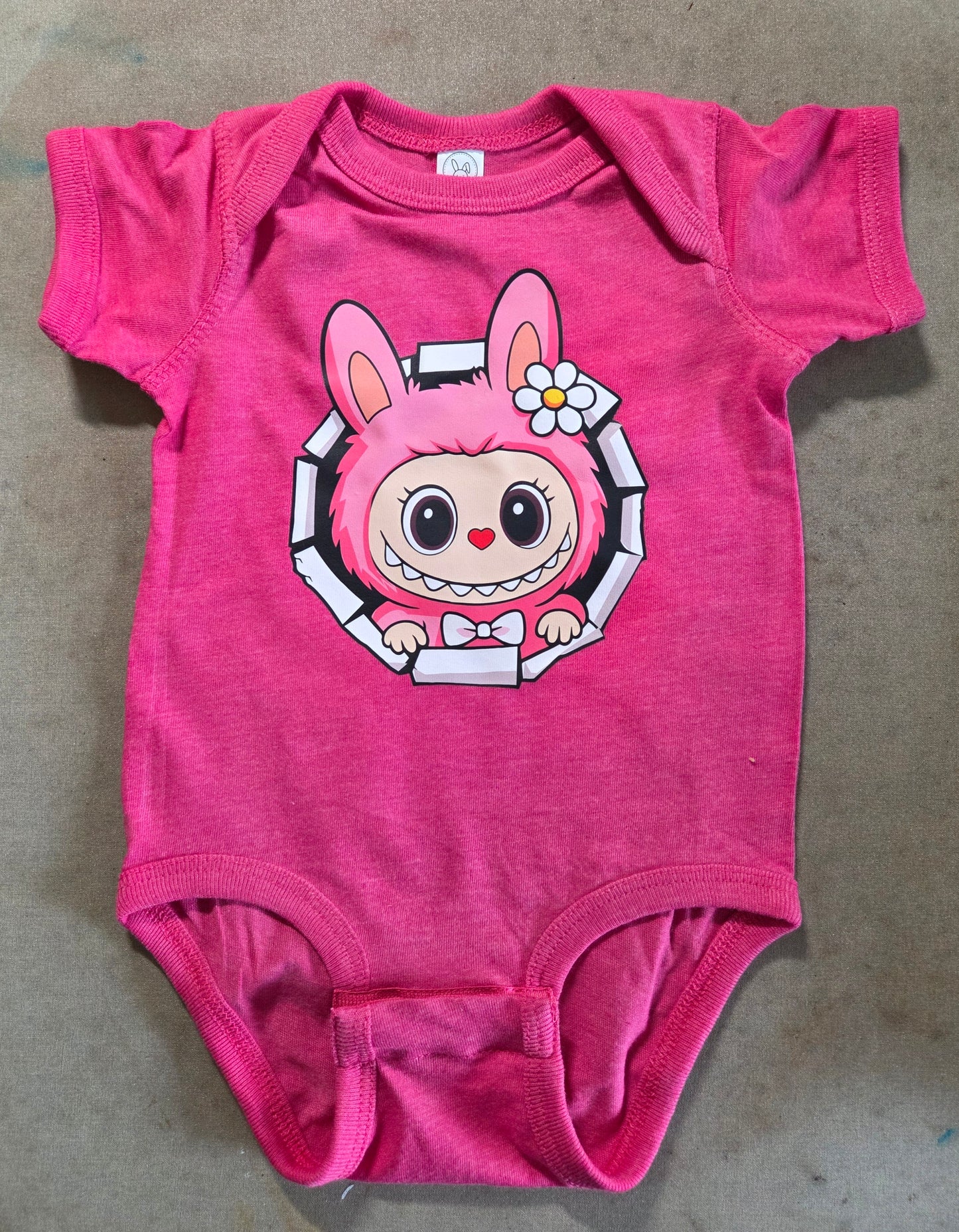 Pink Labubu Onesie