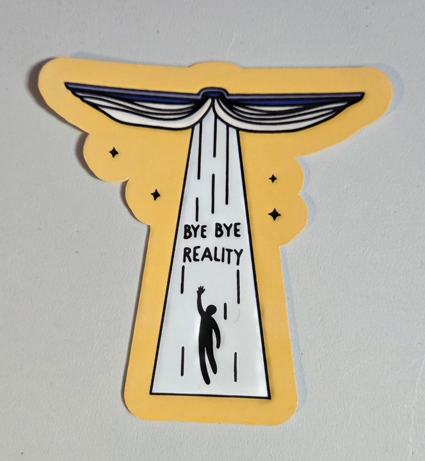 Bye Bye Reality Sticker