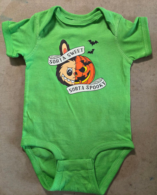 Sorta Sweet Sorta Spooky Labubu Onesie