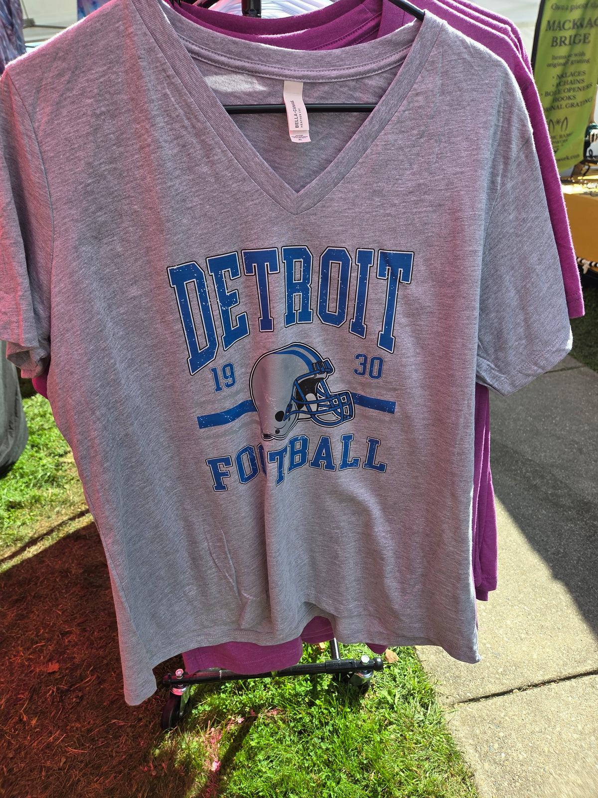 Detroit Football T-Shirt Size XL