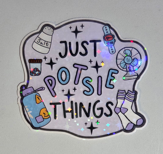 Just Potsie Things Sticker