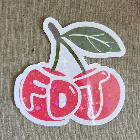 FDT Cherry Sticker