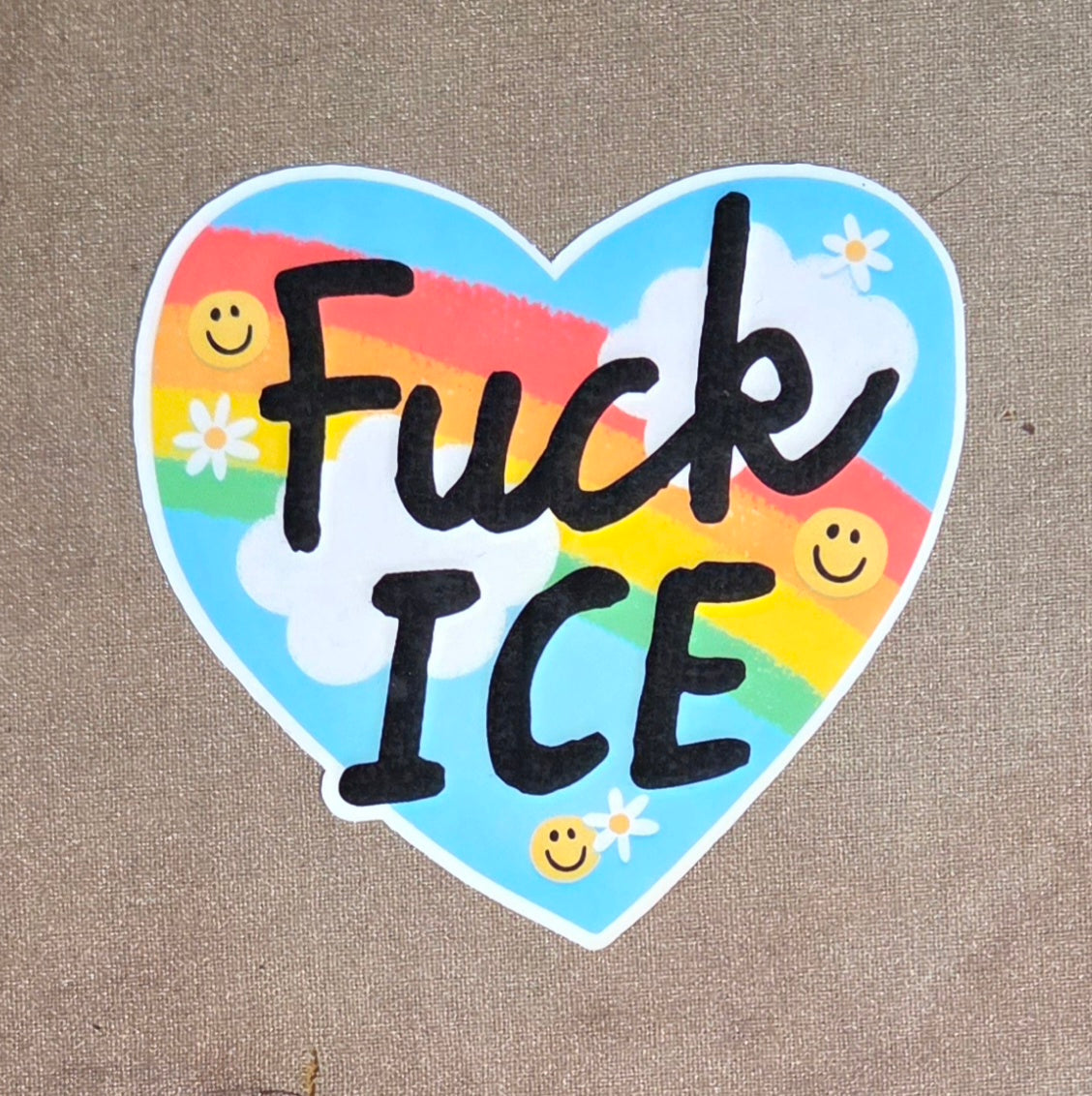 Fuck ICE Sticker