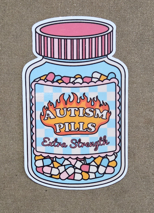 Autism Pills Sticker